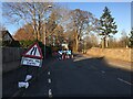 Roadworks on Culduthel Road, Inverness