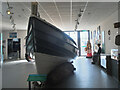 Coble in the Maritime Centre Museum, Newbiggin-by-the-Sea