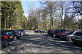 The car park at Dean Castle Country Park