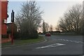 Millennium Way at the junction of The Hollows