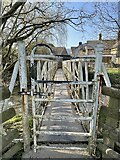 SO4382 : The White Bridge over the River Onny in Craven Arms by Andrew Shannon