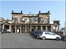 NT2385 : Old station building, Forth Place, Burntisland by Oliver Dixon