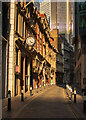 Golden Hour at Throgmorton Street, City of London