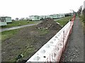 Boundary fence of Kinghorn Harbour Holiday Park