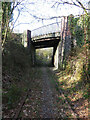 Disused railway in Pontyberem