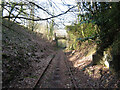 Disused railway in Pontyberem