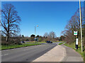 Road junction off the A40 north of Wheatley