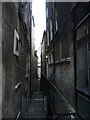 Narrow alleyway off Northgate Street