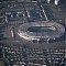 Hampden Park Stadium from the air