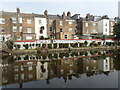 Houses on the Grand Union Canal