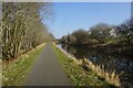 Union Canal towards bridge #56