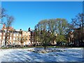 SE2933 : Park Square in Spring snow (2) by Stephen Craven