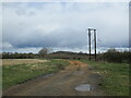 Farm track off Goosedale Lane