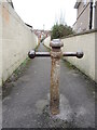 A bollard off Colliter Crescent