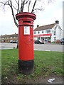 Victorian letterbox in an post-war estate