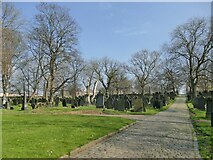 SE3134 : Dissenters' Walk, Beckett Street Cemetery by Stephen Craven