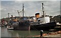 Maryport Harbour in 1989