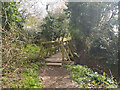 Footbridge, footpath 381, Horley