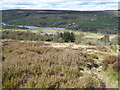 The Pennine Way near Duke Top