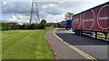 Industrial Estate spine road looking east