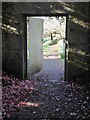 The entrance to the old kitchen garden at Tremough House