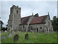 TL8669 : Timworth, St Andrew by Dave Kelly
