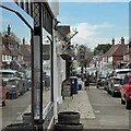 View west along High Street