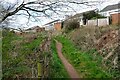 Public footpath near Puxton Marsh, Kidderminster, Worcs