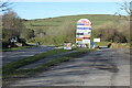 Parc Gwynfryn sign, A478