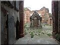 Interior of the old church at Stanmore