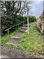 Footpath and steps