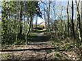 Public footpath to Woodmoor Drive