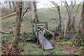 Pompren ger Gwernyfed / Footbridge near Gwernyfed