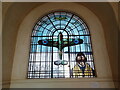 Stained glass window at Bentley Priory