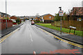 Lancaster Drive on a wet day