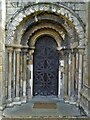 West door at Campsall Parish church