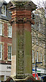 NY9364 : The Temperley Memorial Fountain, Market Place - the NE side by Mike Quinn
