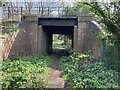 Underbridge across Dorking and Leatherhead Railway