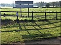 Name signs, Llanover