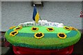 A Ukraine yarn bomb