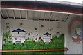 Painted Bees in the Bus Shelter at Brough