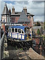 SO7193 : Bridgnorth Cliff Railway - top station by Chris Allen