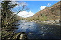 SH5946 : The Afon Glaslyn above the gorge by Andy Waddington