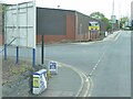 Painted box, Elland Road, Leeds