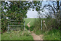 Bridleway near Ebstree in Staffordshire