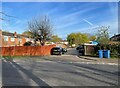 Behind the houses - Wren Way