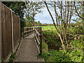 Public footpath 1511 crosses River Mole