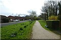 Start of Wetherby Railway Path