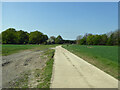 Private road to Muchmores Farm