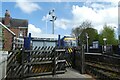 Train arriving at Poppleton